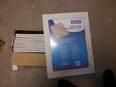 Q-Connect Antyrama Plexi 70x100 cm